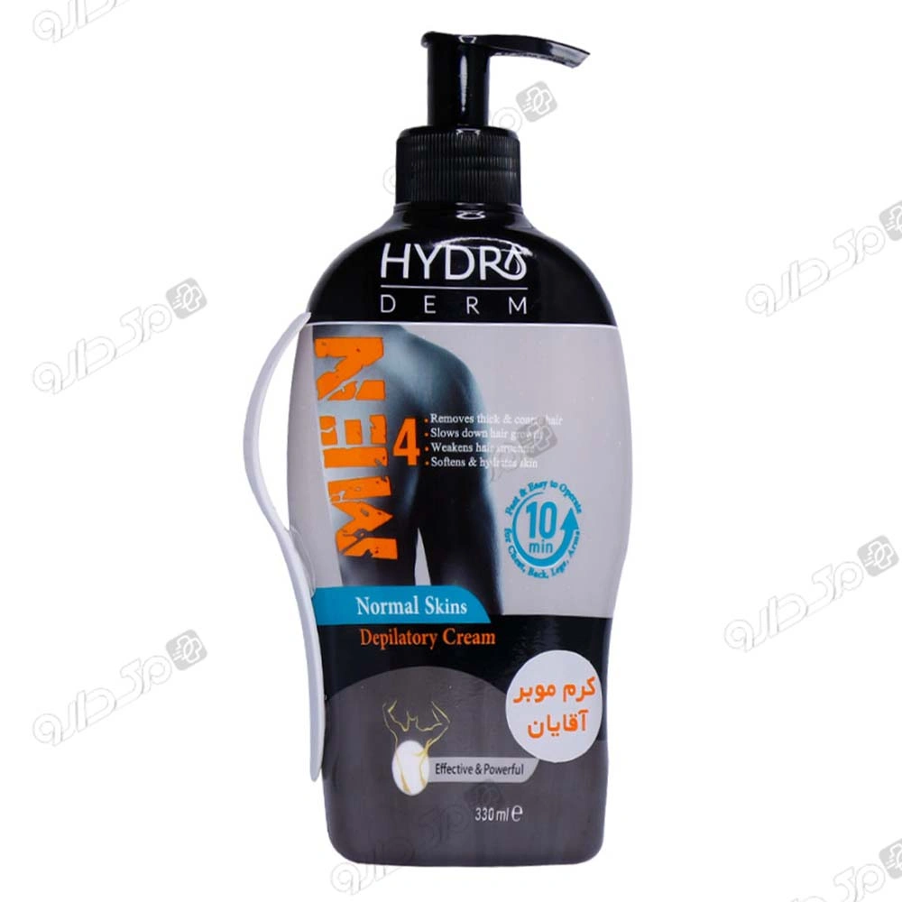 کرم موبر بدن آقایان مناسب پوست های معمولی هیدرودرم